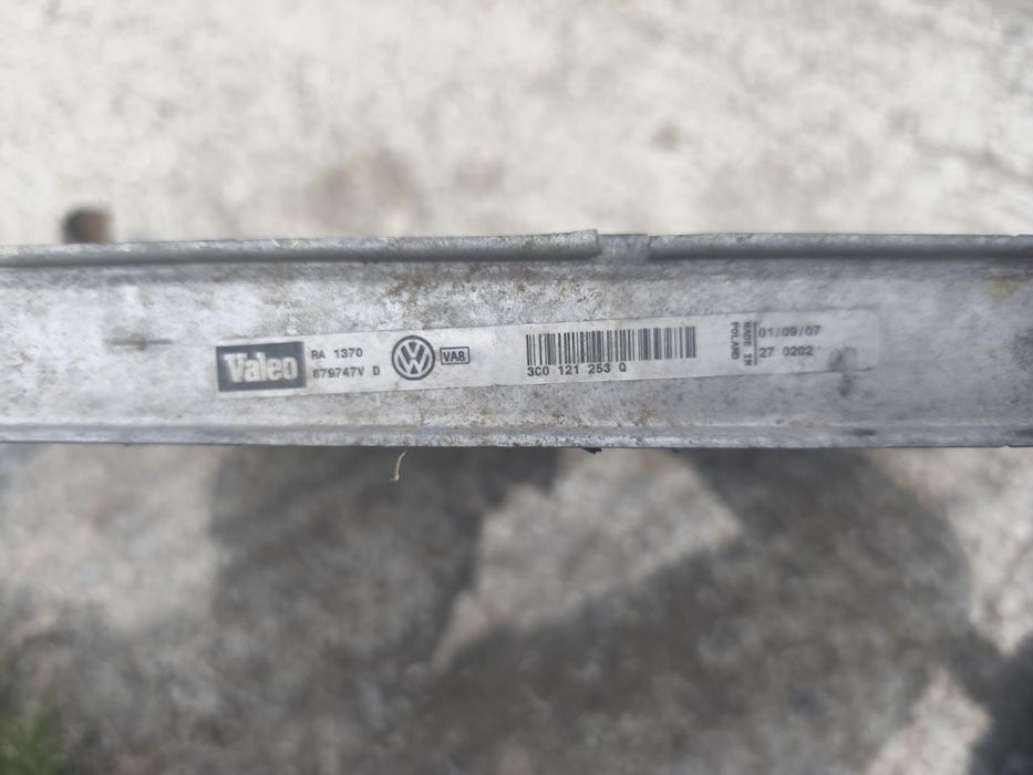 Radiator apă răcire 1K0121253Q 2.0TDI 125kw *BMR* Volkswagen Passat B6