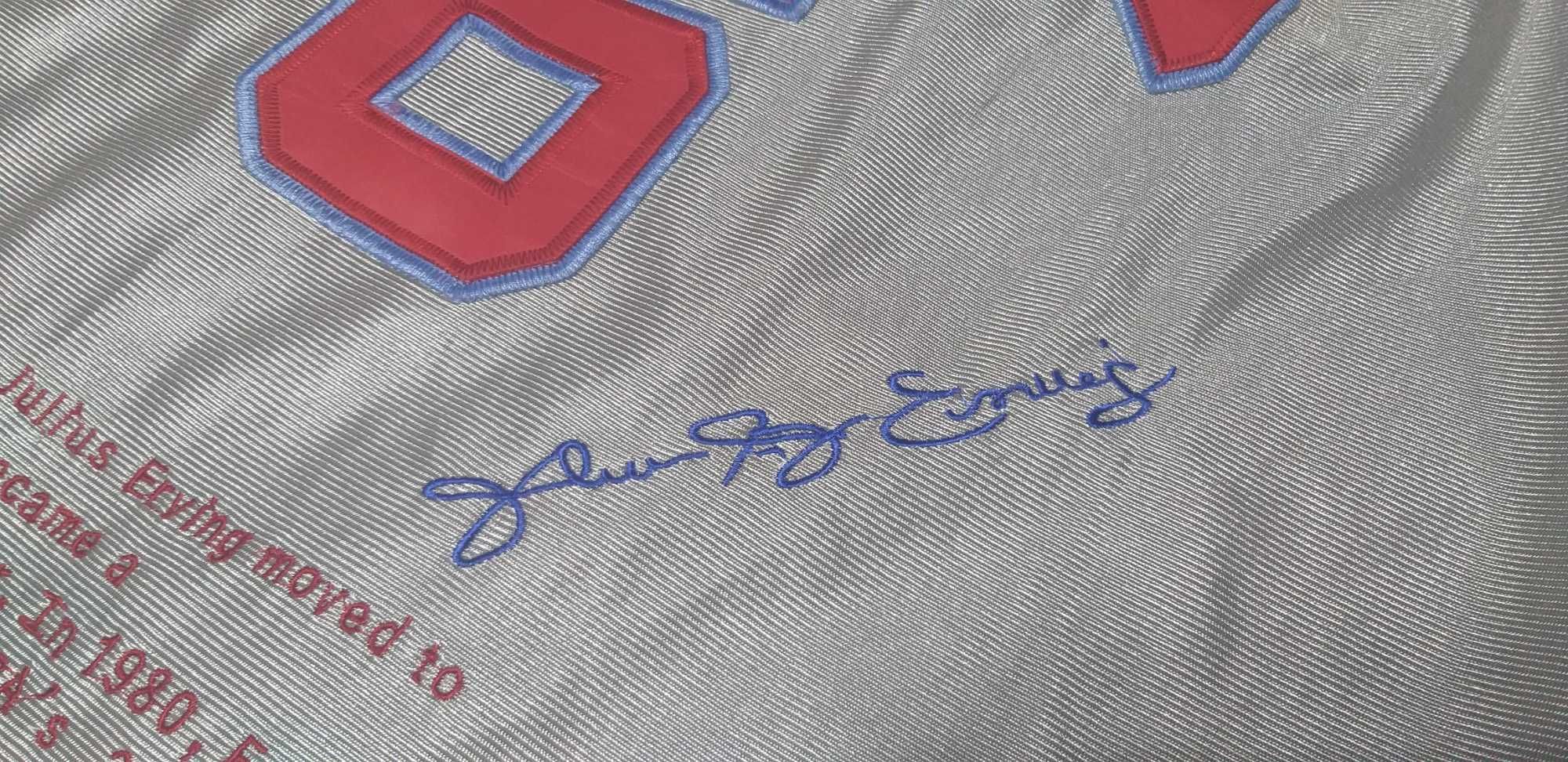 Maieu baschet Julius Erving, Philadelphia 76ers