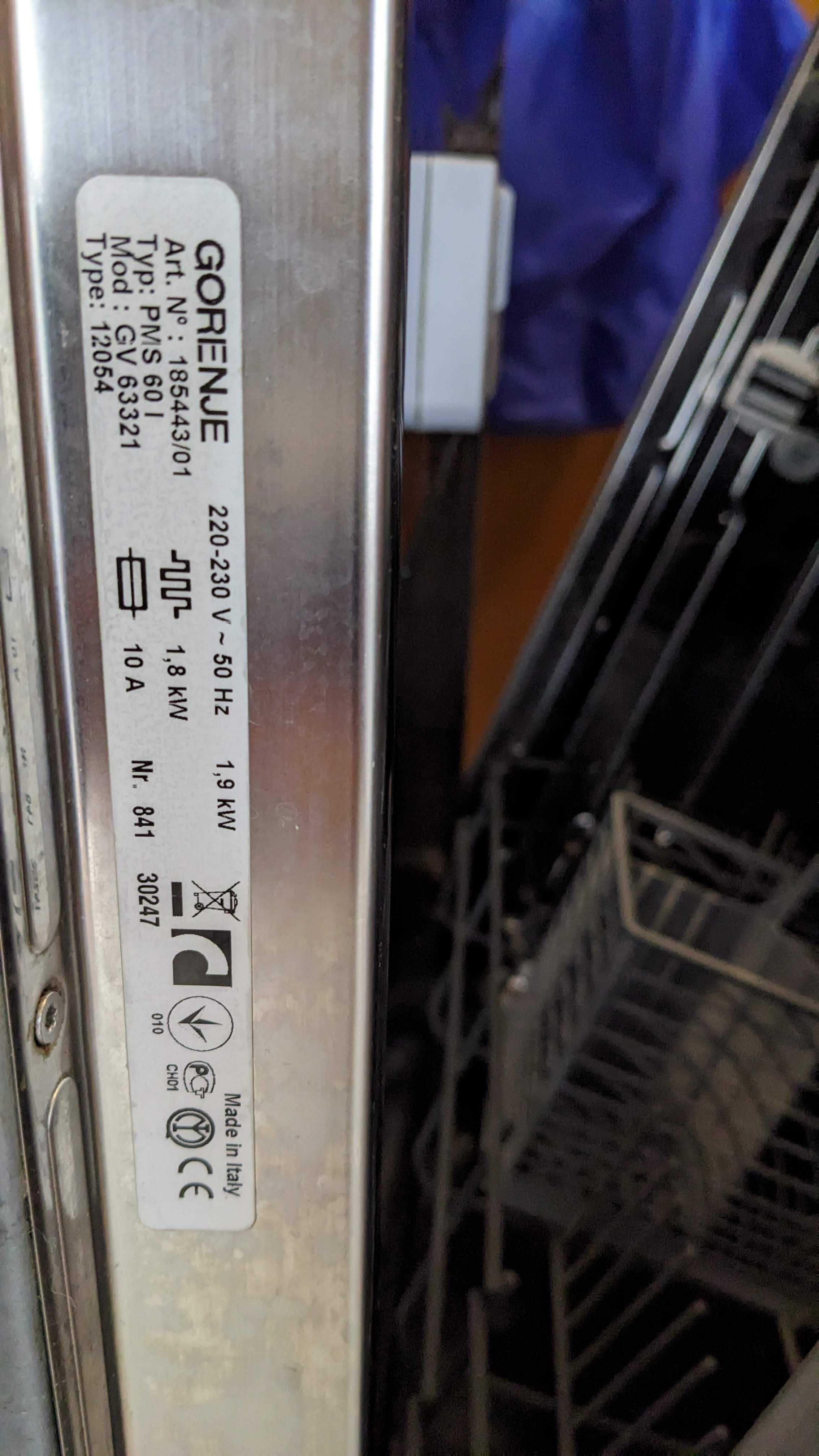 Съдомиялна машина Gorenje GV63321 за части
