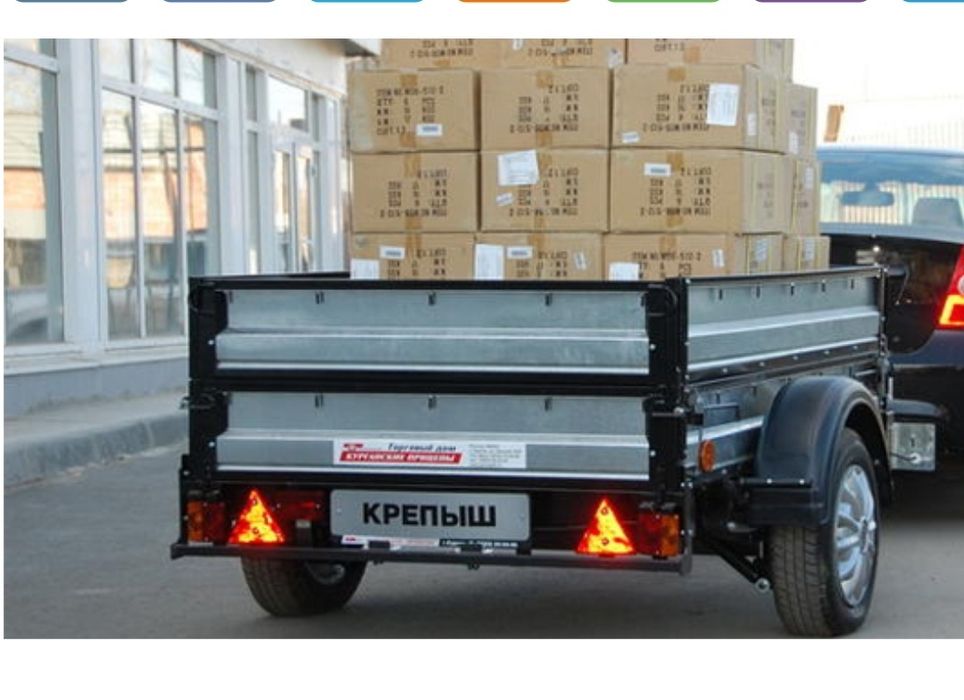 Прицеп крепыш 2 м