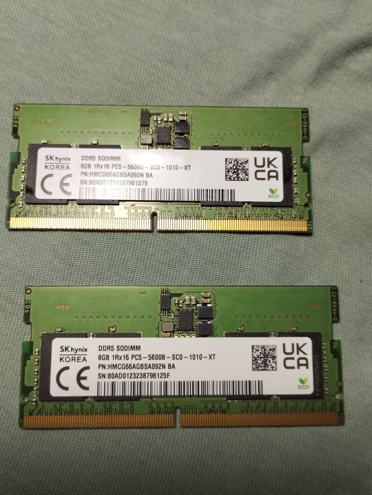 Памет за лаптоп 16gb SODIMM DDR5 5600