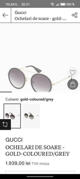 Ochelari soare gucci