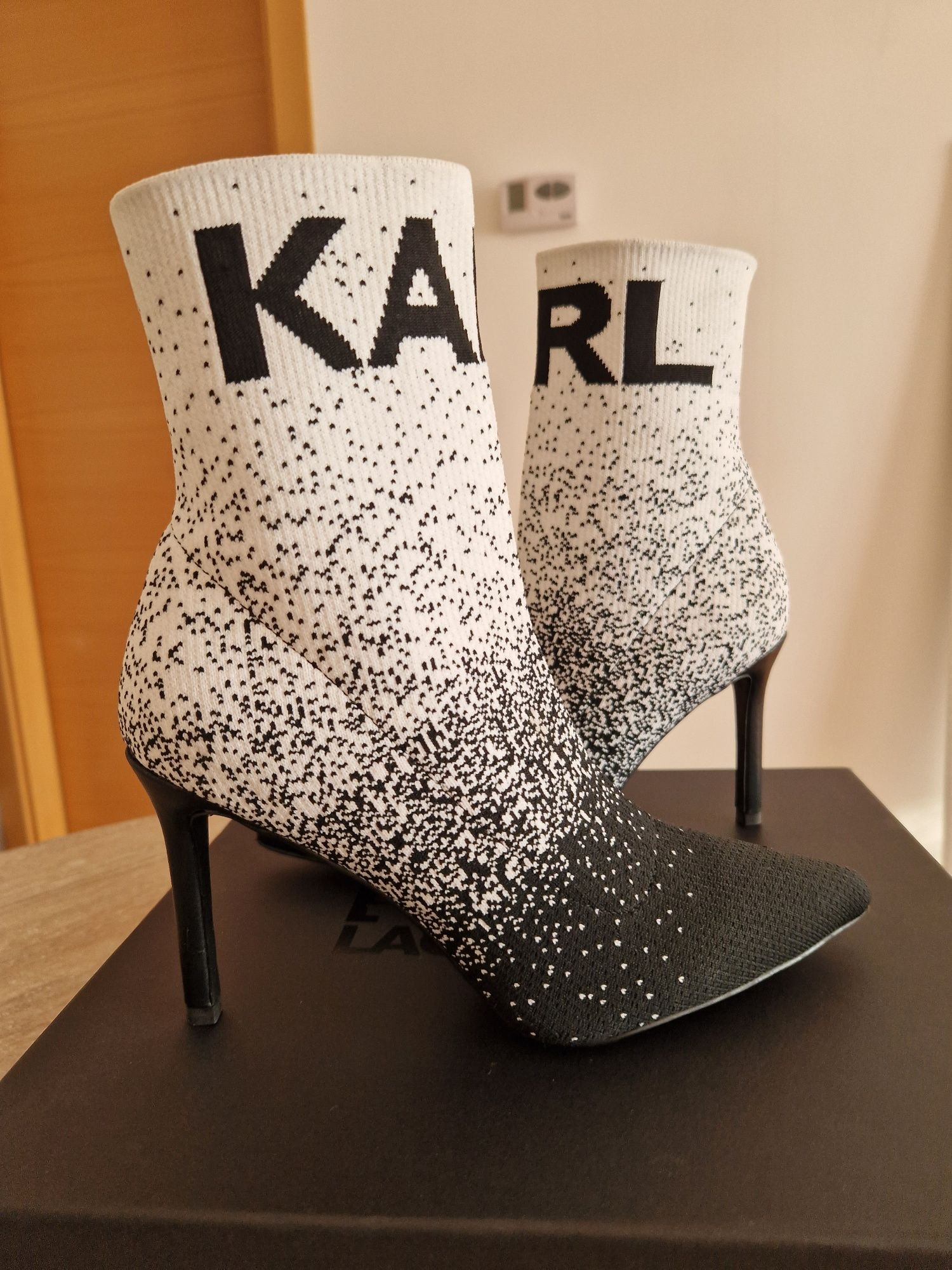 Botine de Primavara/Toamna Tricotate Karl Lagerfeld Pandora - 38