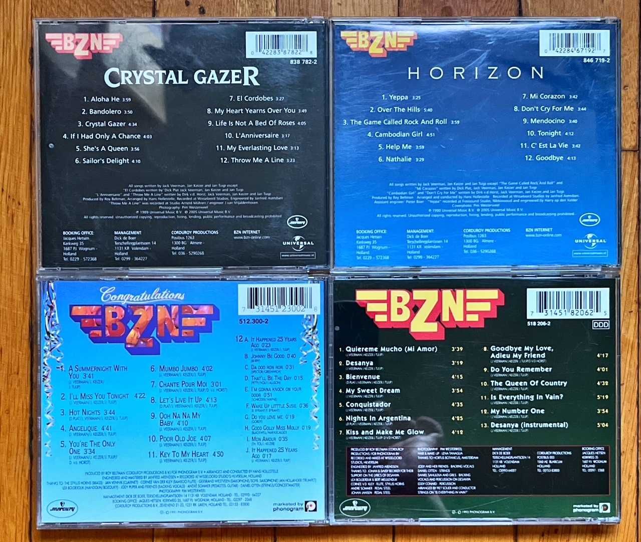 Colectie 12 albume originale BZN: 10 CD & 2 DVD