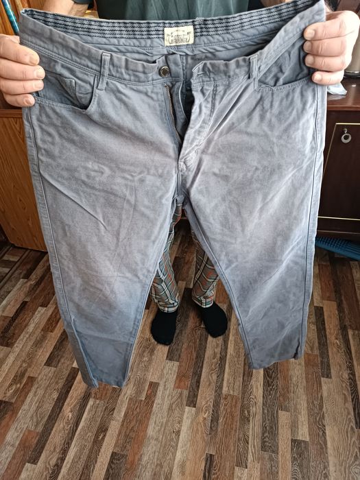 Джинсы толстые,34 размер