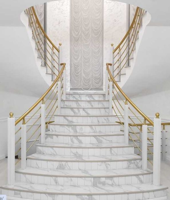 Перила / из / нержавейки стали 100%.