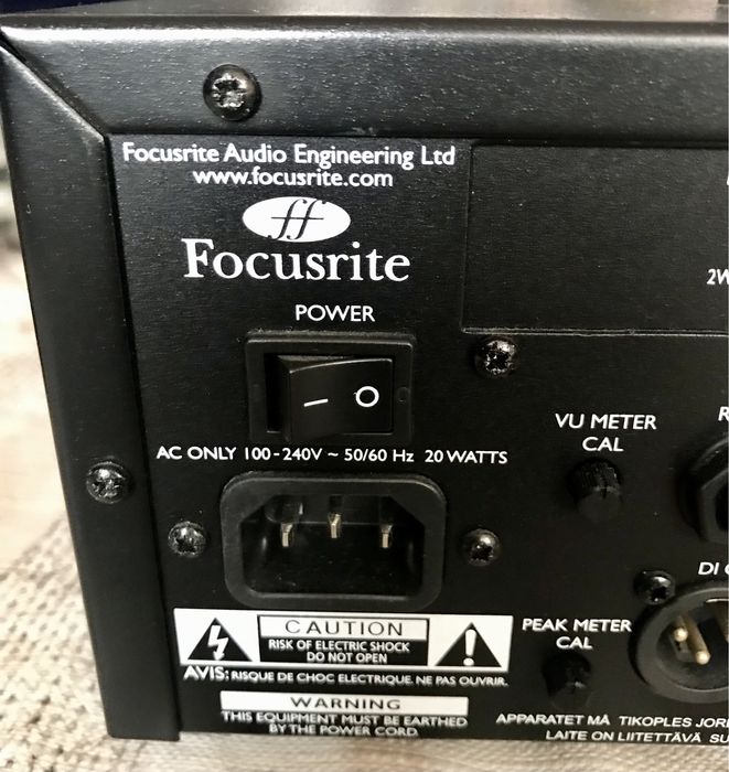 Focusrite Isa One pre. Преамп Фокусрайт