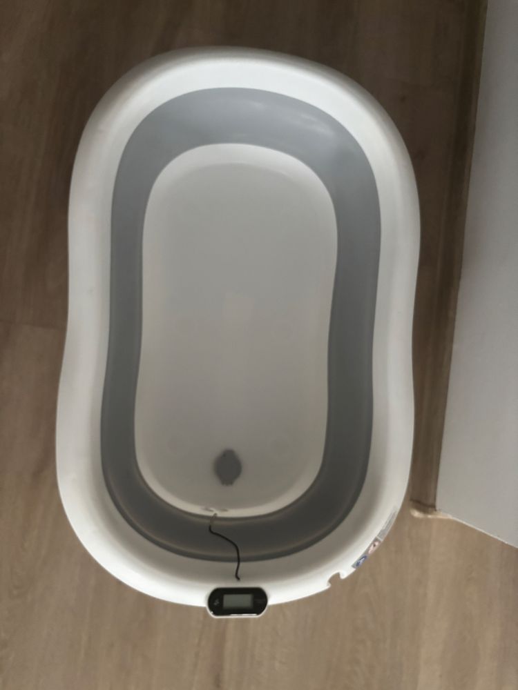 Vând cadiță bebe cu termometru