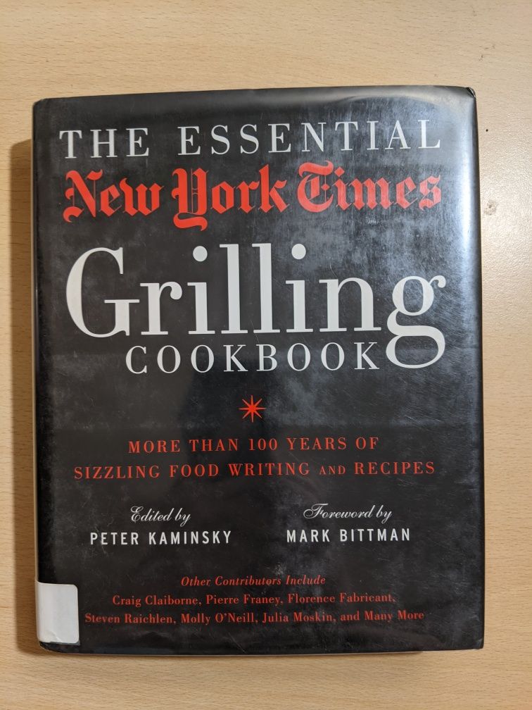 Carte rețete "Grilling Cookbook" scoasă de New York Times