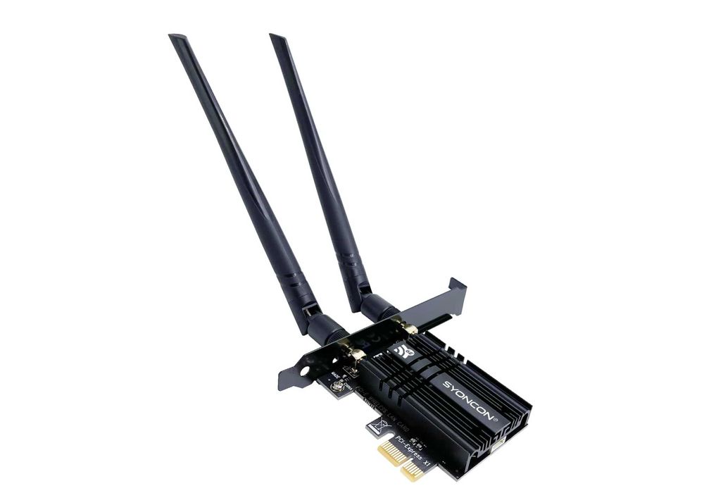 PCIe WiFi Card 2.4G/5G/6GHz PCI Express Wireless + Bluetooth 5.3