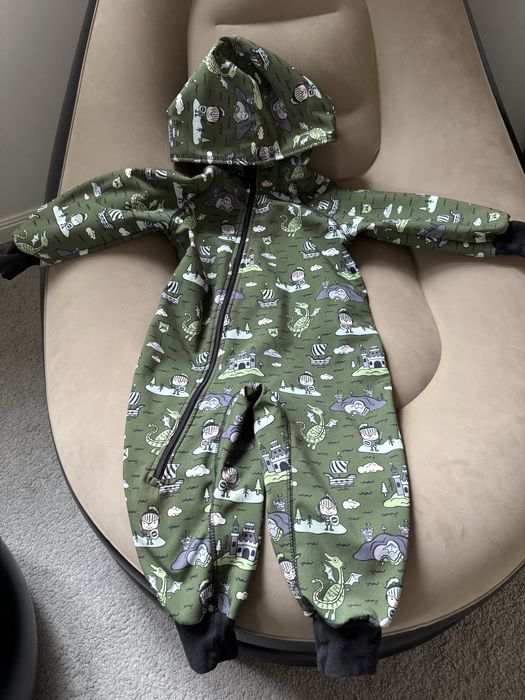 Costum salopeta IELM waterproof SOFTSHELL overall jumpsuit 92