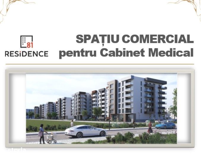 Spațiu cabinet medical de închiriat – lângă metrou Berceni