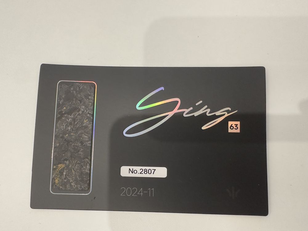 Продам магнитную клавиатуру wlmouse ying63 carbon fiber