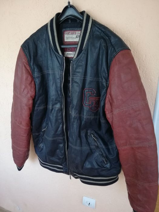 Geaca piele Camp Davis bomber L