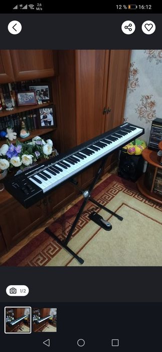 Пианино фортепиано Midi-клавиатура m audio keystation 88 mkiii с подст