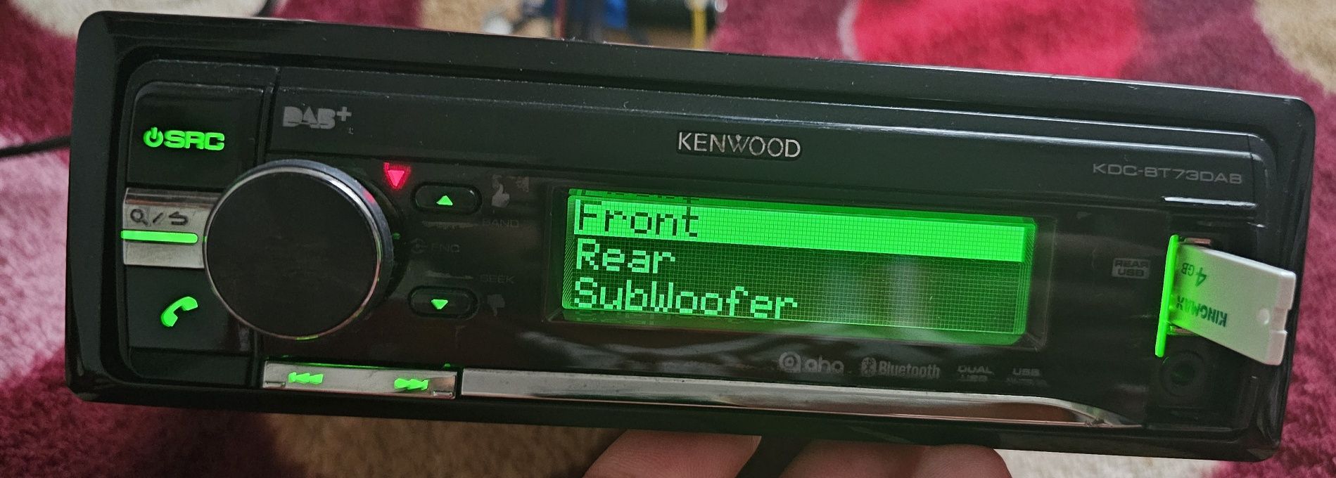 Mp3 player auto Bluetooth Kenwood kdc-bt73dab