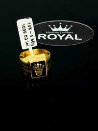 Bijuteria Royal inel din aur 14k 4.66 gr