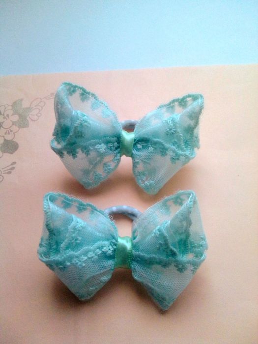 Панделки с ластички комплект от два броя