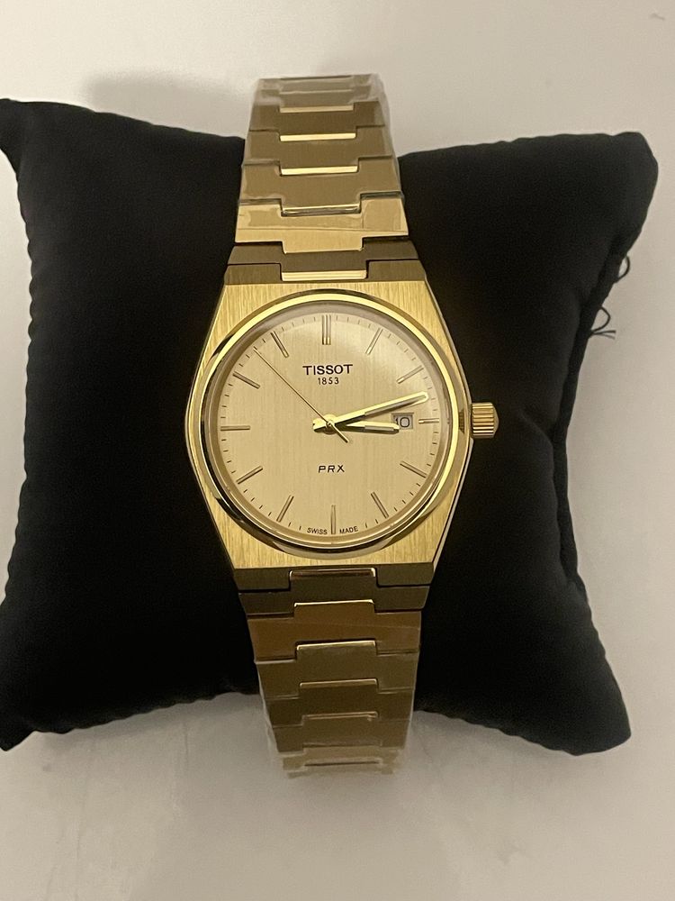 Tissot prx gold