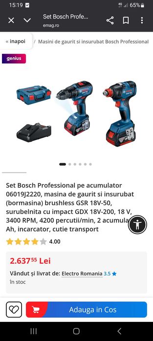 Filetanta bosch profesionale