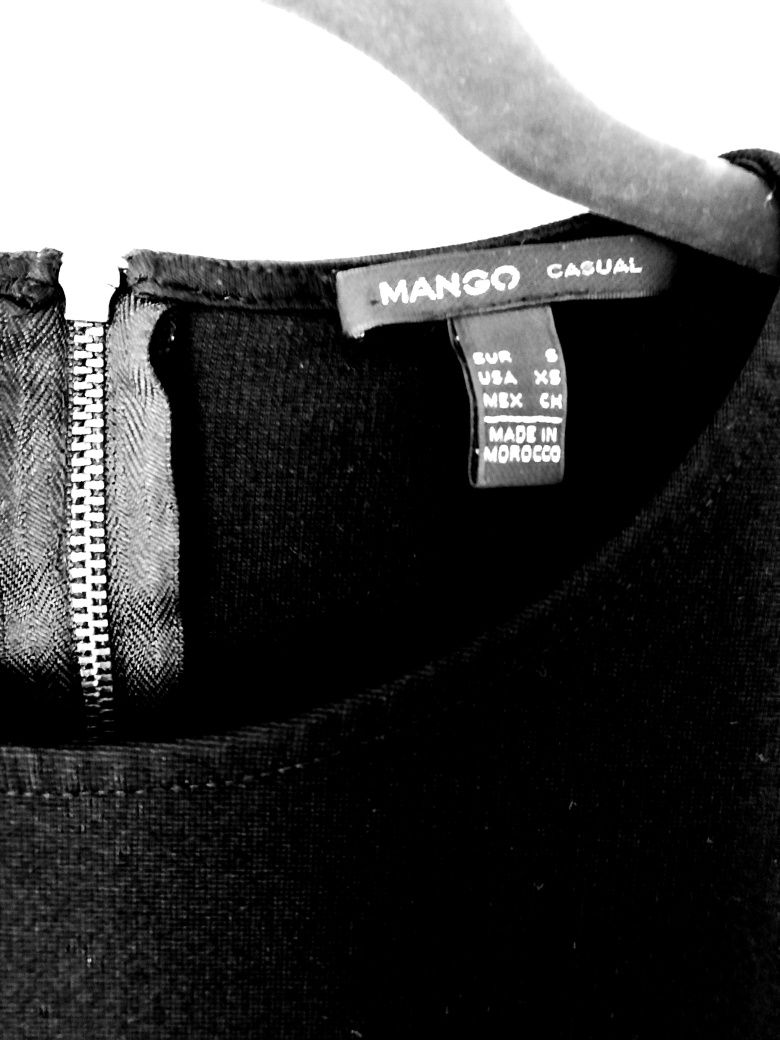 Черна Блуза MANGO