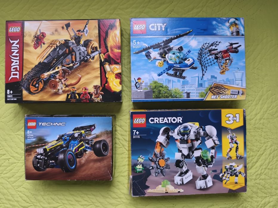 Lego City,Creator, Ninjago,Technic