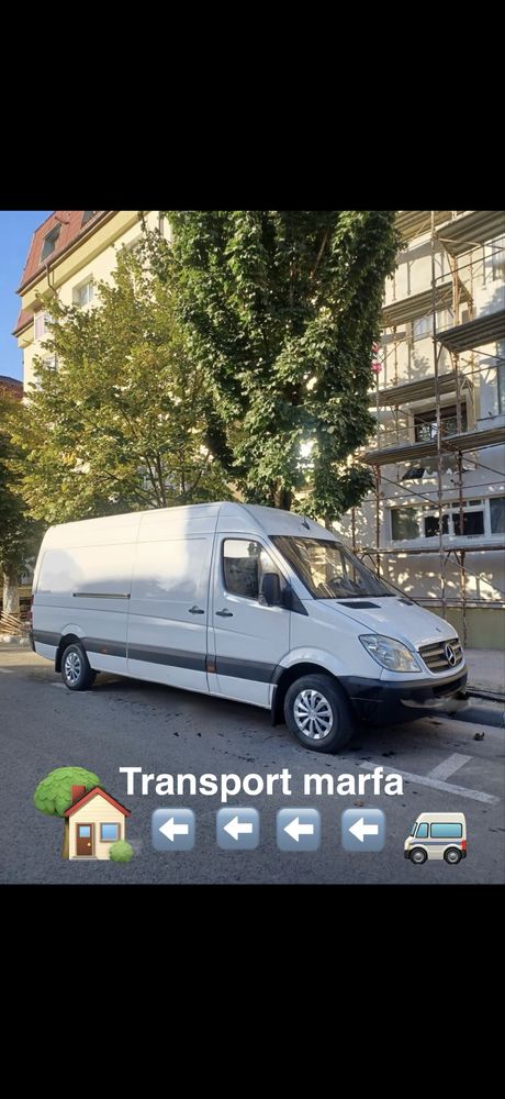 Transport moloz, mobila, materiale de constructii, etc