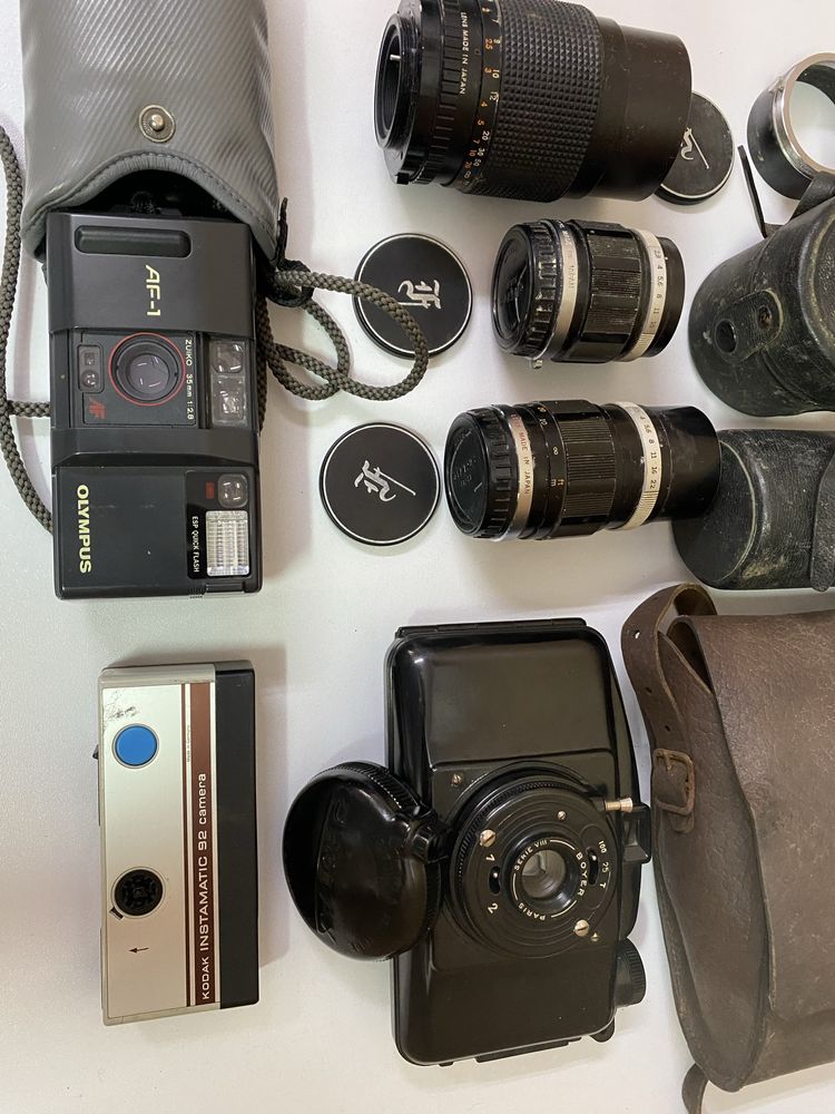 Стари фотоапарати и обективи OLYMPUS