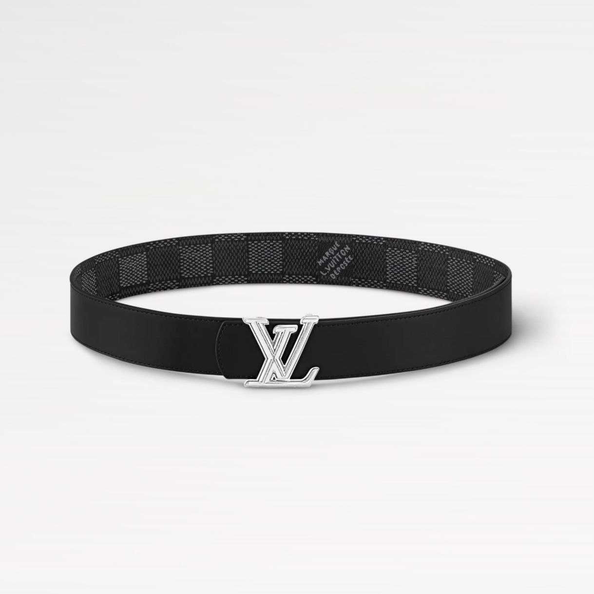 Мъжки колан Louis Vuitton LV двулицев