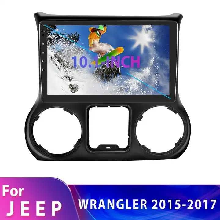 Мултимедия Двоен дин за Jeep Wrangler навигация плеър с Android JEEP