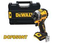 Винтоверт акум. Impact DeWALT DCF850NT, 18V, XR, 205Nm, 1/4", в куфар