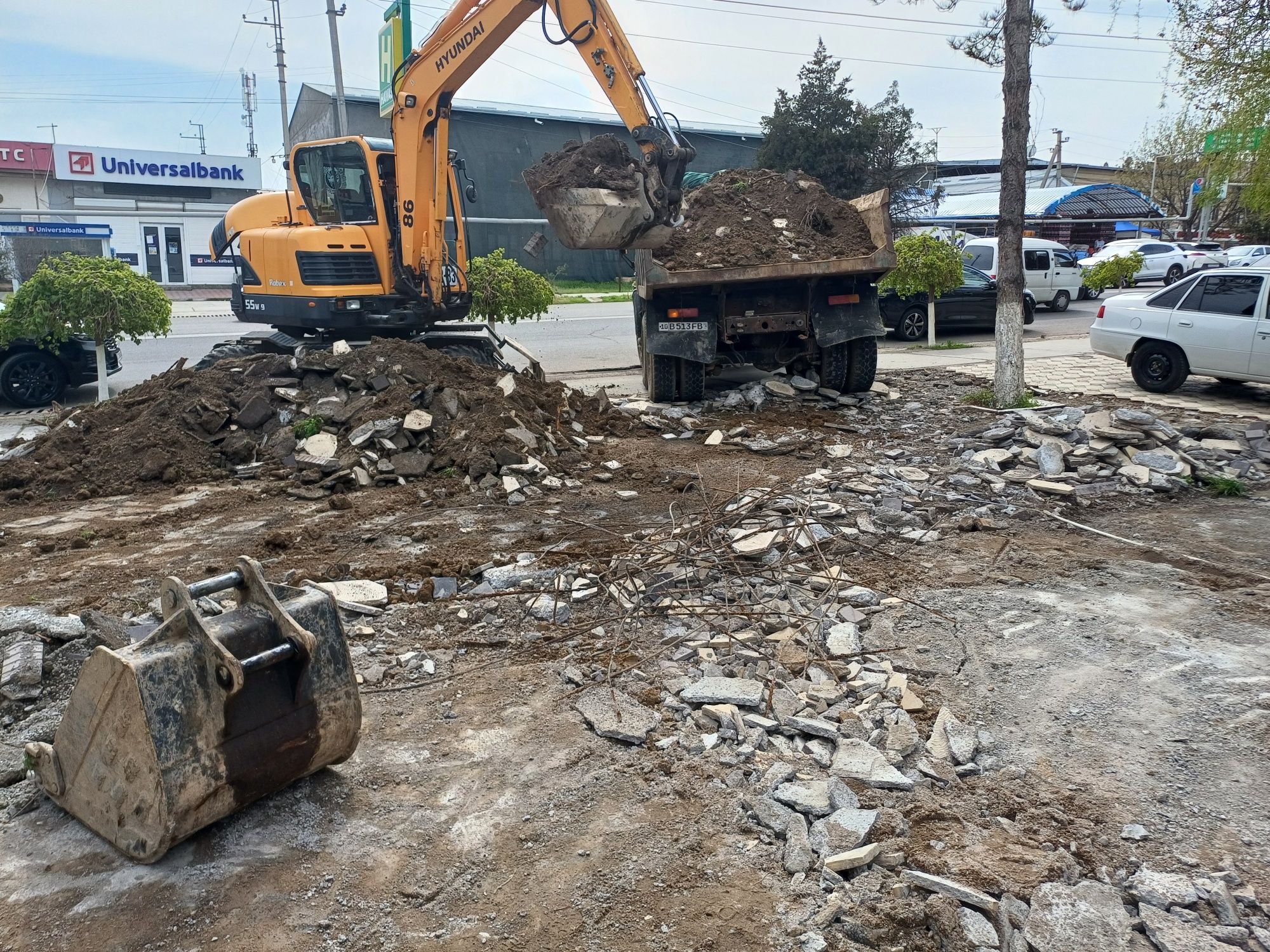 Asfalt yotqizish xizmati асфальт Хизмати