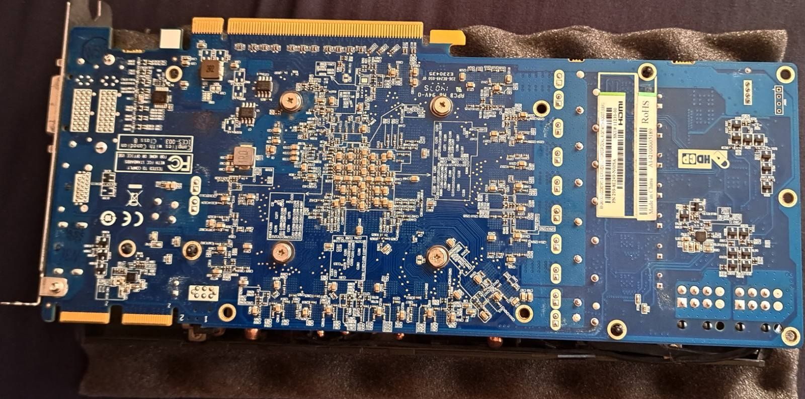 Видеокарта Radeon R9 280 на Sapphire