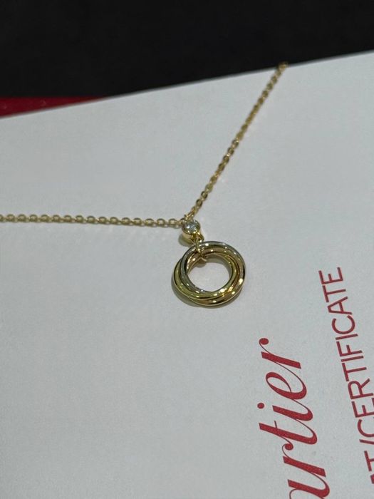 NEW Cartier Trinity pendant, 1 diamond