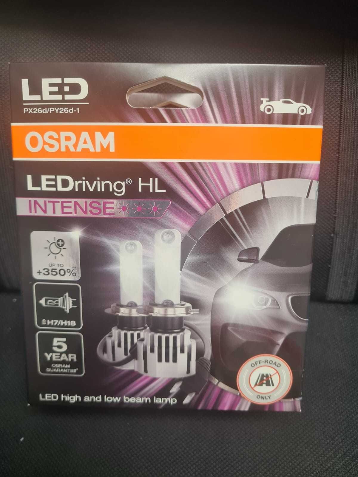 Becuri auto LED Osram - LEDriving HL Intense, H7/H18, 21W - 2 bucati