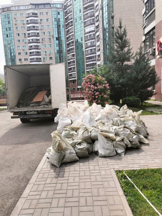 Услуги газель Вывоз стройтельного мусора Зиль Камаз Грузчики