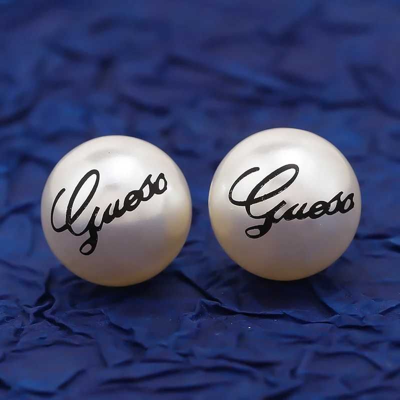 луксозни перлени обици Guess