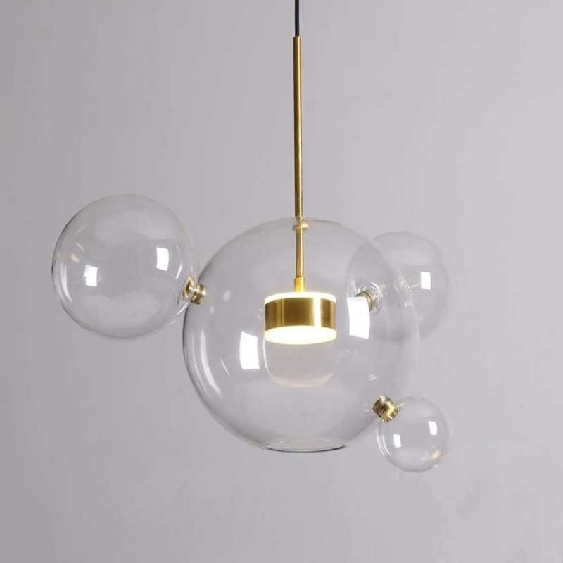 Стъклен LED Пендел Orbital 4