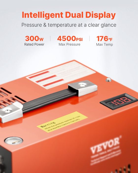 Compresor Aer PCP,310 Bar,DC12V/AC230V,Racire Ventilator