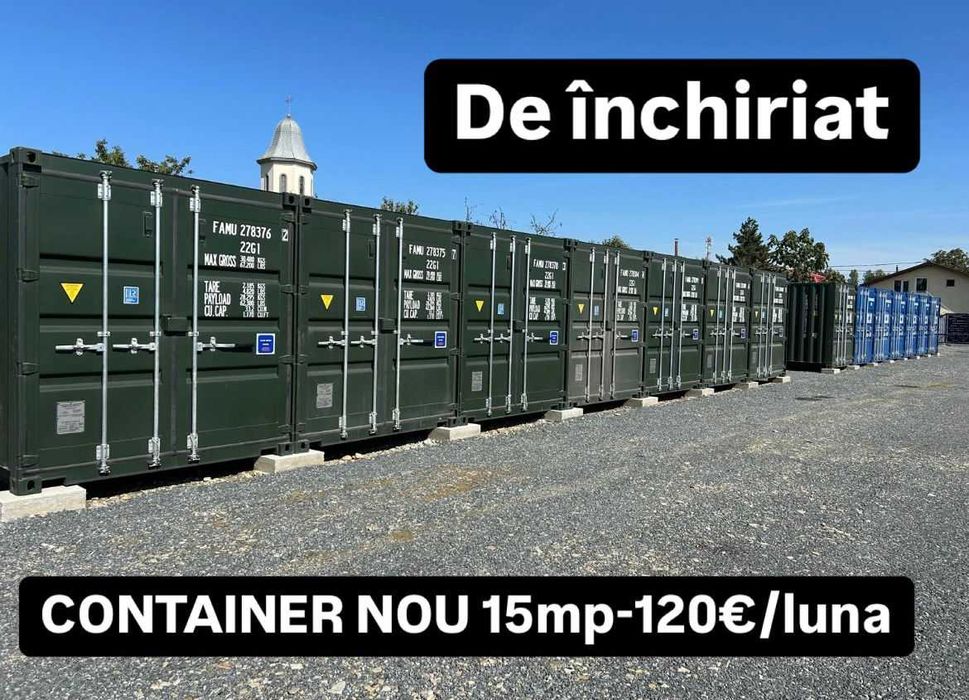 Containere de inchiriat termen scurt