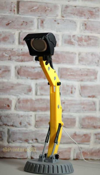 Lampa birou copii Excavator – LED USB, print 3D