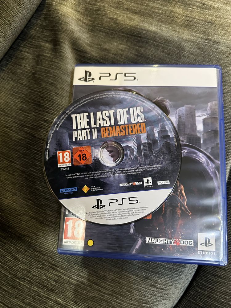 The Last of us part 2 Remastered PS5