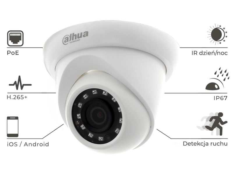 Продавам нова IP Камера Dahua IPC-HDW1230S-0280B-S5