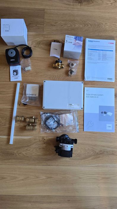 Modul Nibe ECS 41, control circuite incalzire/racire prin
pardoseala