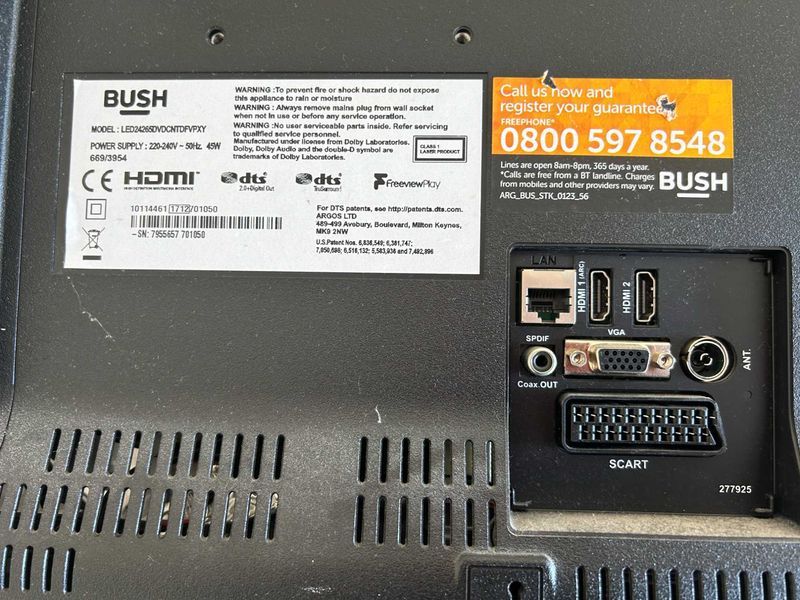 Телевизор - Bush 24 Inch smart А15