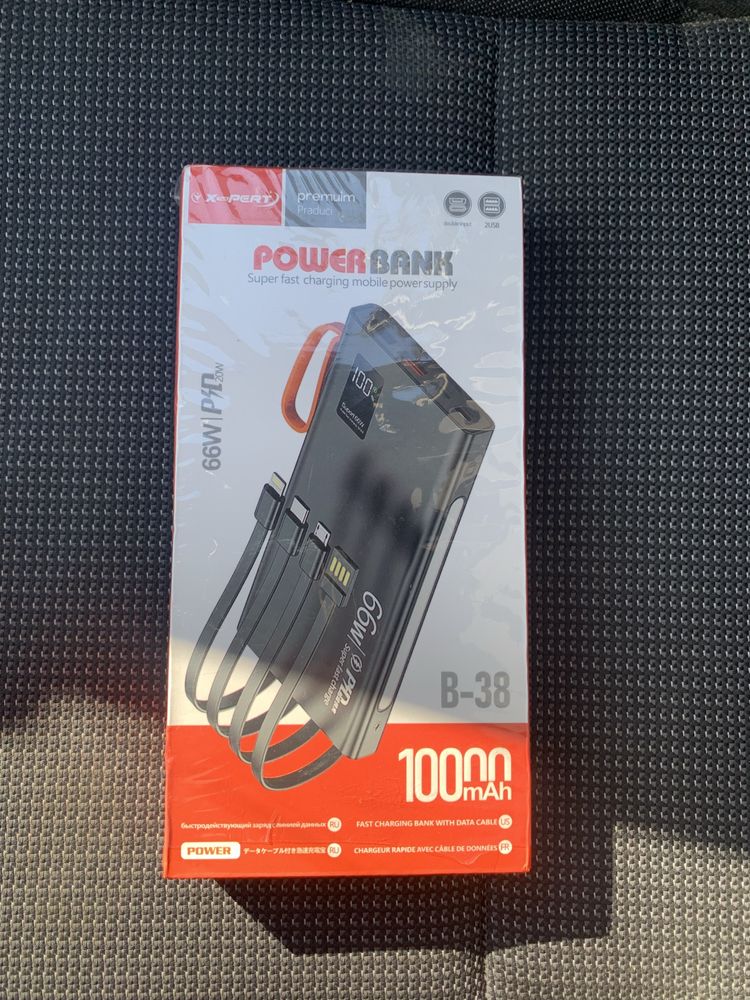 powerbank поуэрбанк X-pert на 10 000 MaH быстрая зарядка