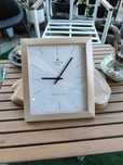 Ceas perete de lux JUNGHANS tip rama geam cristal made in Germany