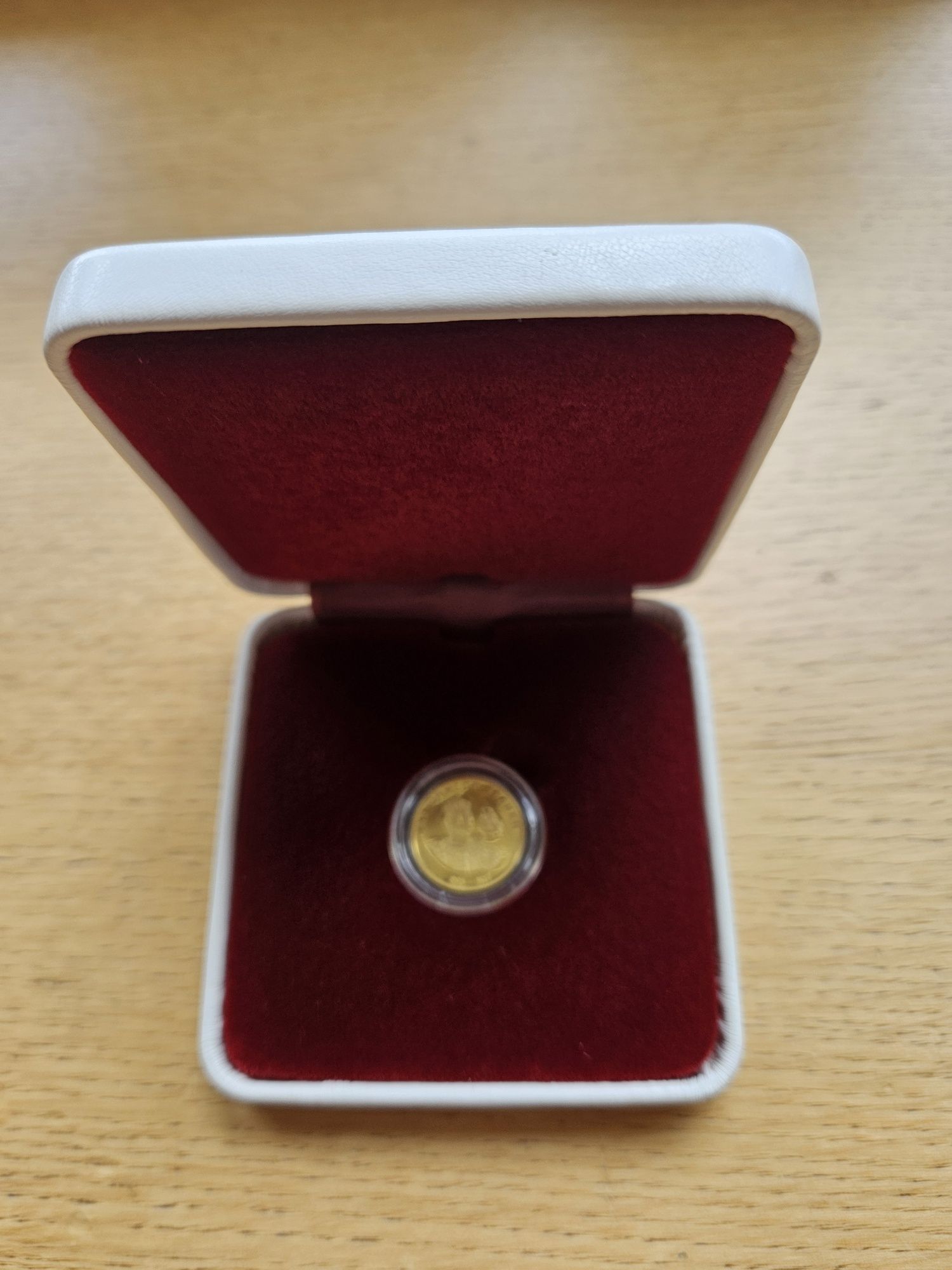 Златна колекционерска монета „Цар Симеон Велики“ – 14K (Au 585), 2 г