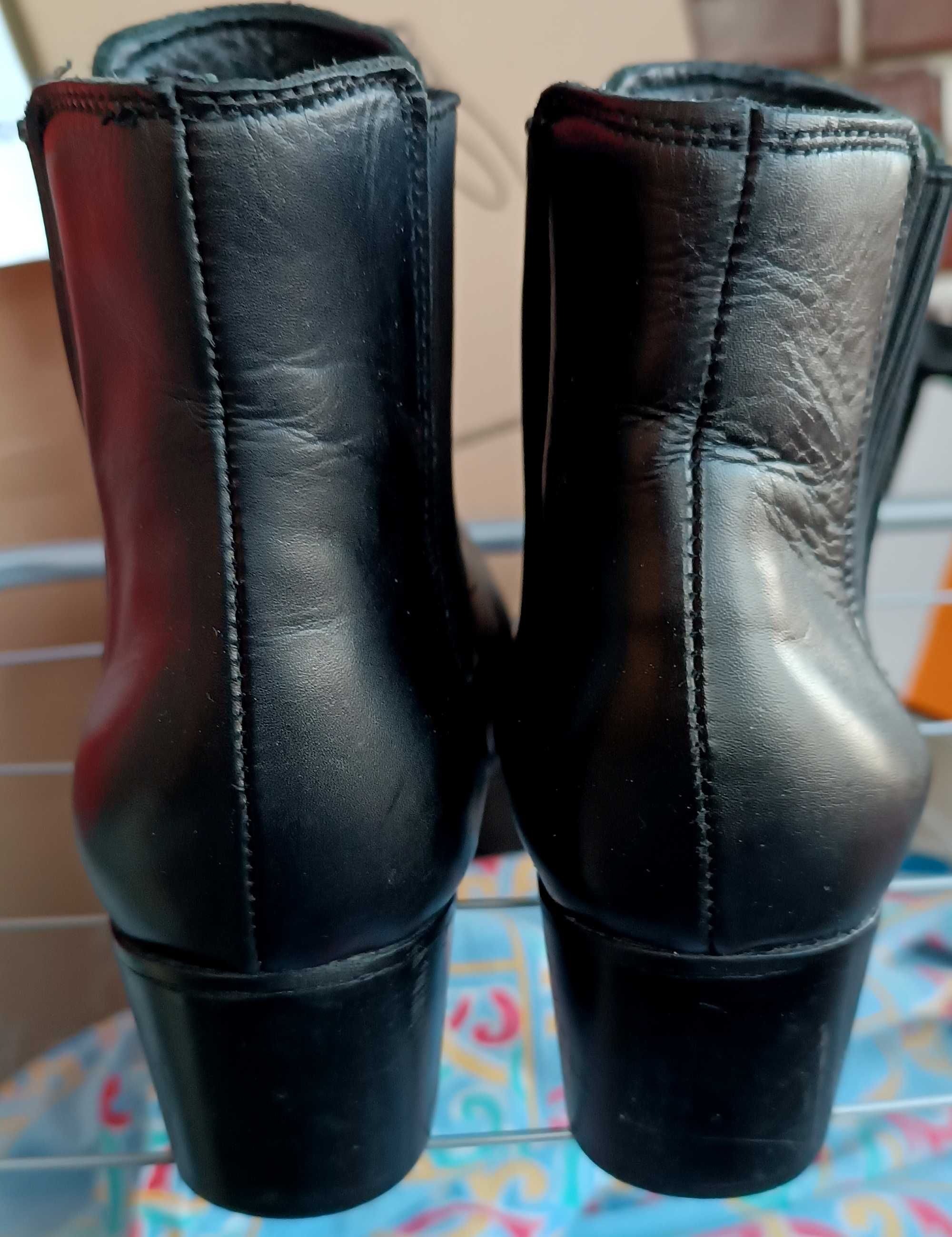 Botine elegante pentru femei din piele naturală mărimea 38
