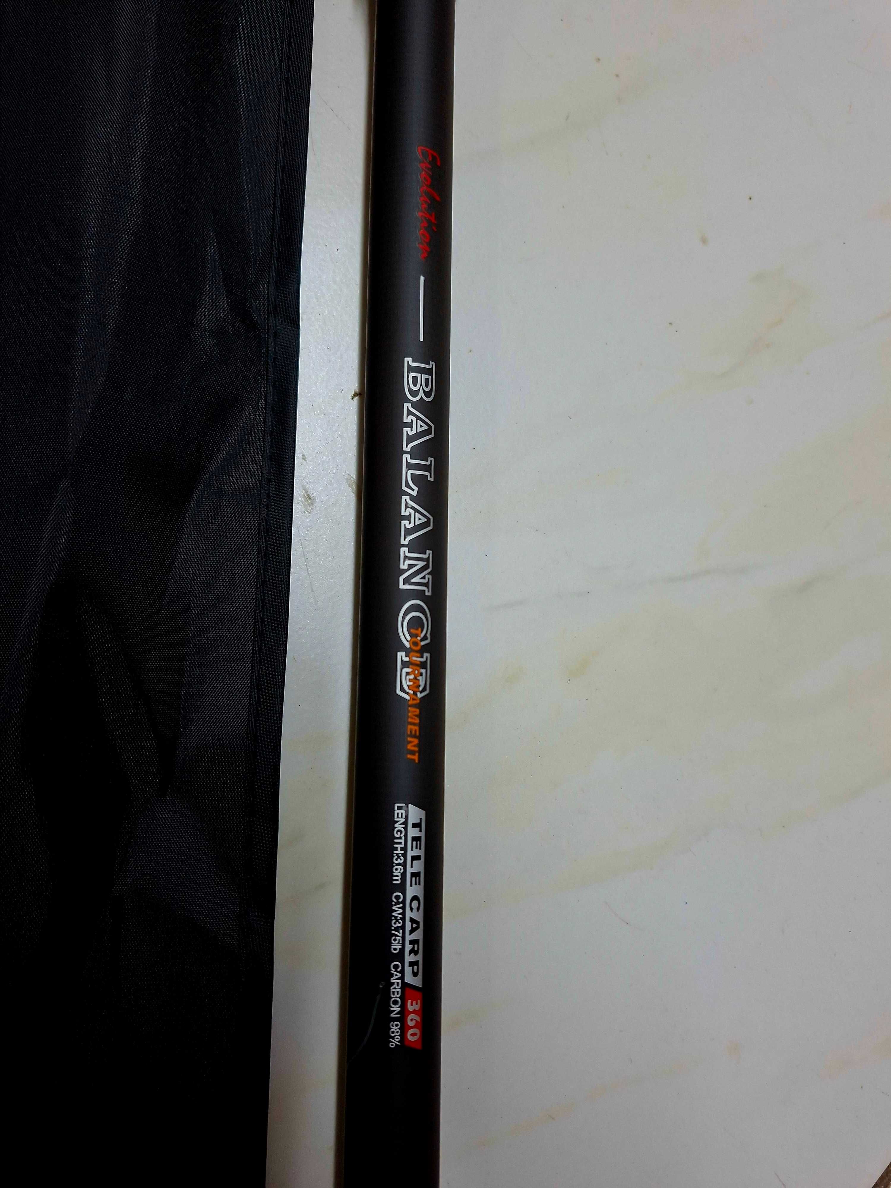 Шаранджийска въдица BALANCE TELE CARP 3.60m/3.75lb, 3.90m/3.75lb